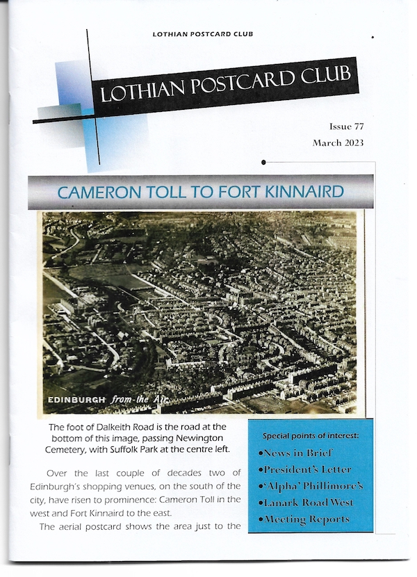 Sample cover of our Newsletter